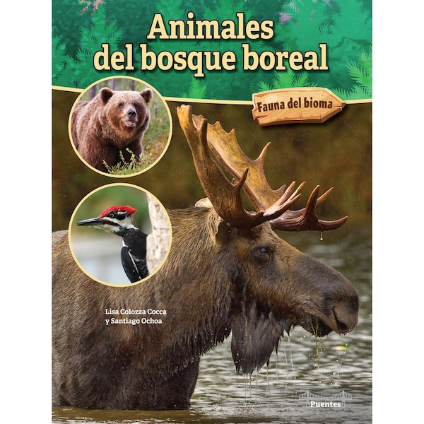Bridges Boreal Forest Animals, Spanish Version, Hardcover 9781731654601 - main